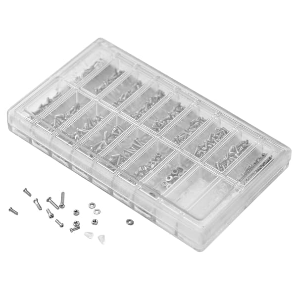 1000 st Micro Glasögon Solglasögon Små Skruvar Mutter Reparation Klocka