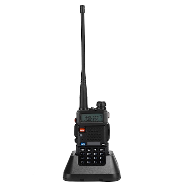 BF UV5R 8W Auton Kädessä Pidettävä Radiopuhelin Kaksikaistainen Kaksisuuntainen Radio Sisäänrakennetulla Akulla (100-240V)(US )
