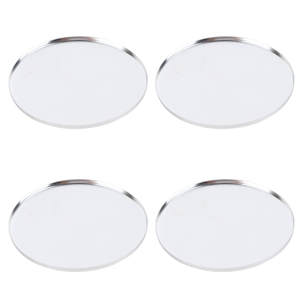100 STK 58 mm Button Maker Rekvisita Flerbruks frostet tinnplate Runde merkeknappdeler for Button Maker Machine