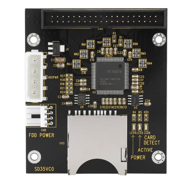 SD Hukommelseskort til 3,5\" 40Pin Han IDE Harddisk Adapter Sikker Digital Konverter