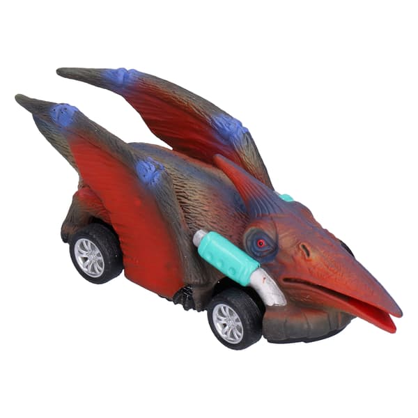 Firehjulstræk Dinosaur Model Træk Tilbage Bil Legetøj Børn Pædagogisk Køretøj Legetøj Dinosaur Model Bil