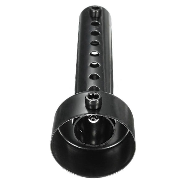 Universal Motorcykel Udstødningspotte Lyddæmper Db Killer Lyddæmper 48mm Sort (Pakke med 2)