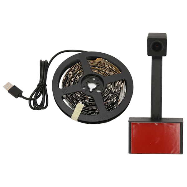 RGB TV-baggrundsbelysningsstrimler App-styring Dynamisk belysning WiFi TV LED-baggrundsbelysning med 1080P-kamera til 55-65in TV EU-stik