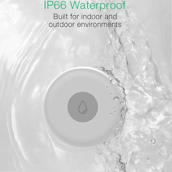 Tuya Zigbee Vannsensor Vanndetektor for Hjem Fjernalarm