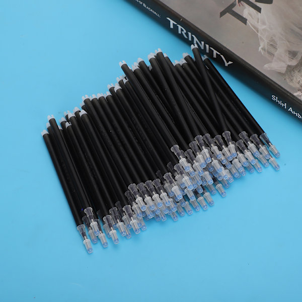 Kangasmerkki Pen Täyttö Tailor Työkalut DIY Nahka Lisävaruste Ristipisto Ompelutarvikkeet (Musta)