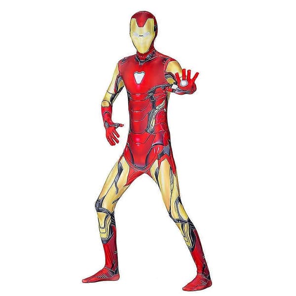 Iron Man Cosplay Kostume Bodysuit til Mænd Heldragt Karneval Party 190