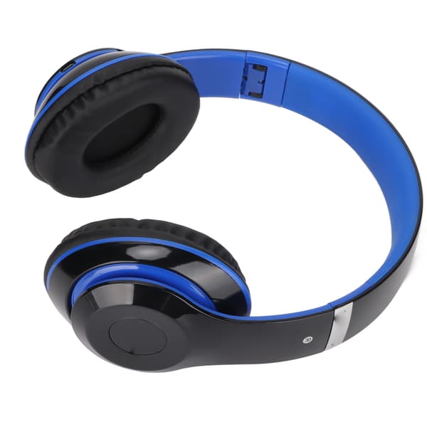 S6 HIFI Stereo Headset Bluetooth Headset Foldbart Musik Headset med Mikrofon til Mobiltelefon Tablet Blå