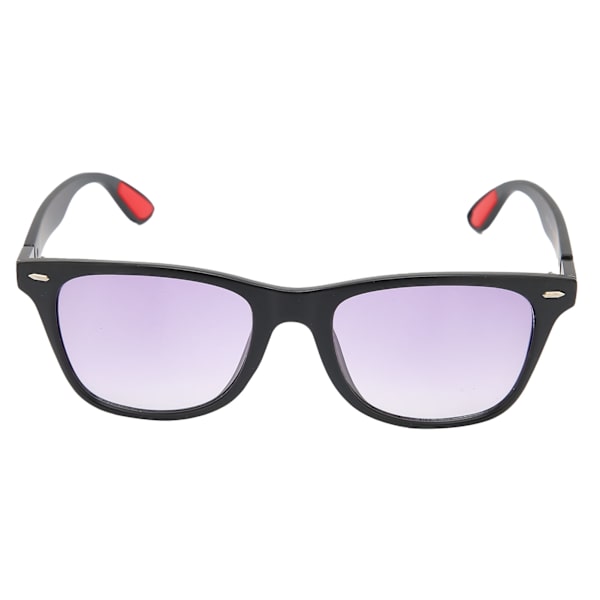 Eldre lesebriller Blått lysblokkerende Fasjonable unisex-brillebriller Svart(+250 )