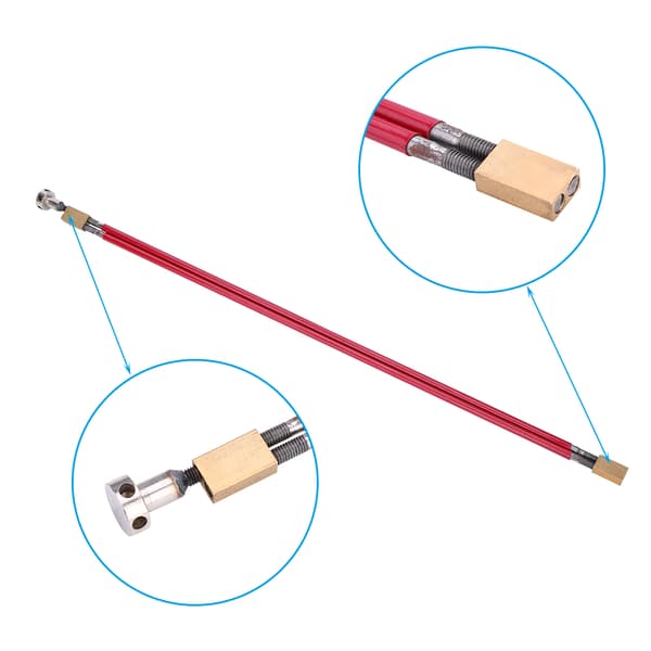 To-vejs dobbelt guitar truss rod unbrakonøgle til guitar bas ukulele dele