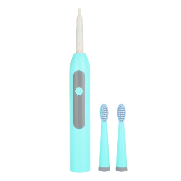 Sähköinen hammasharja akku Sonic vedenpitävä vaihtoharjan pään hampaiden puhdistustyökalu Sininen