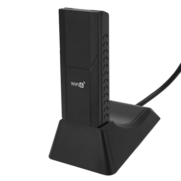 AX1800 WiFi 6 USB-sovitin, kaksitaajuinen 2,4 GHz:n ja 5 GHz:n langaton USB-verkkosovitin Windows 10:lle ja 11:lle PC-kannettavalle