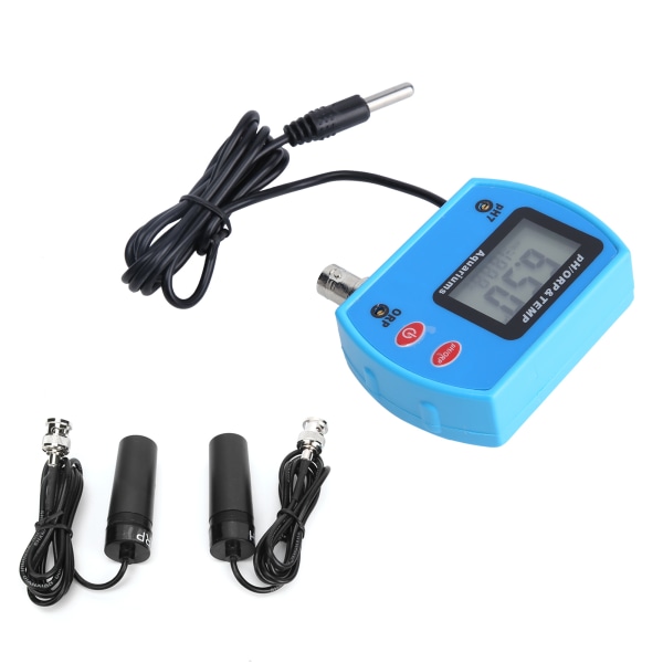 PH Redox Tester Väggmonterad Reduktionspotentialmätare Vattenkvalitetsmonitor EU-kontakt 230240V