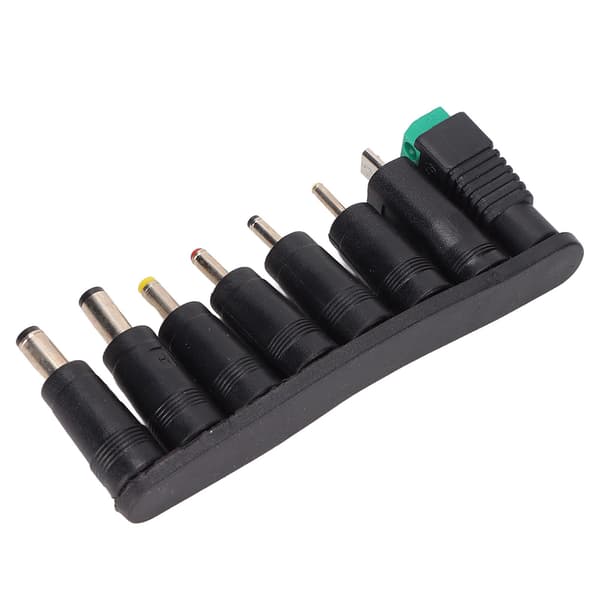 65W 3A Strömadapter Portabel Universell 8 Plug DC USB Strömadapter för Laptop LED-Display Övervakningsutrustning PowerEU-kontakt