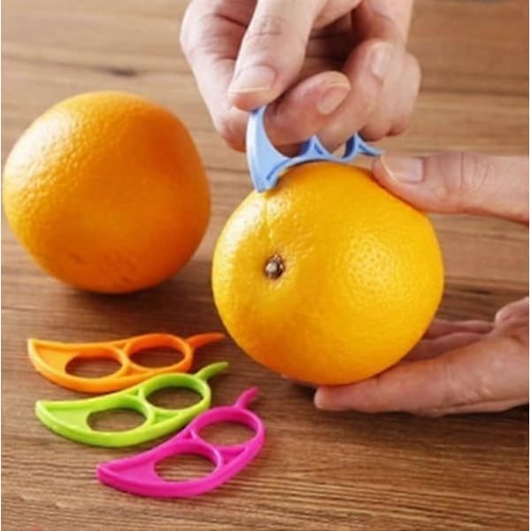 2-pack Citrusfruktskalare, Kökskalare för Citrusfrukter, Citroner, Tar Bort Lätt Fläckar, Fruktskalare för Frukt och Grönsaker