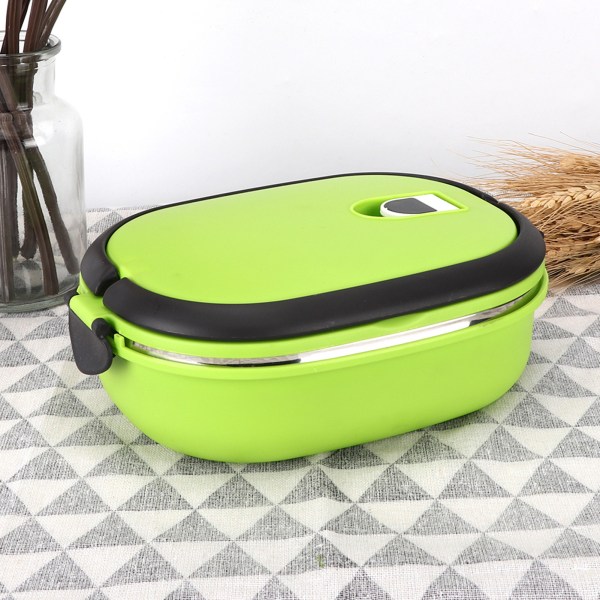 Bærbar isolasjon termisk termisk rustfritt stål Matboks Matbeholder for utendørs PicnicOne Layer