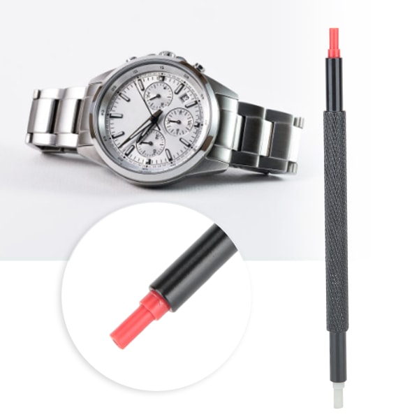 7404 Double Head Watch Hand Pressers Watch för urmakare Svart