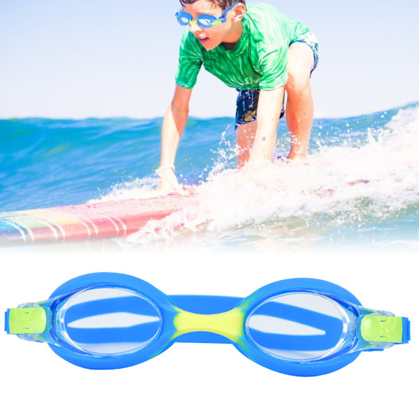 Barn Simning Surfglasögon High Definition Antifog Utrustning Tecknad Söt Lookingblå gul