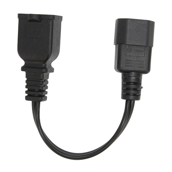 IEC320 C14 till 1 15R sladd hane till hona Vattentät power för skrivbordslampa Digitalkameraprojektor 100‑250V