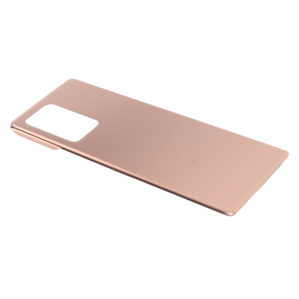 Galaxy Z Fold 2 SM F916 5G -puhelimen takalasin vaihto - takakuori esiasennetulla teipillä, väri ruskea