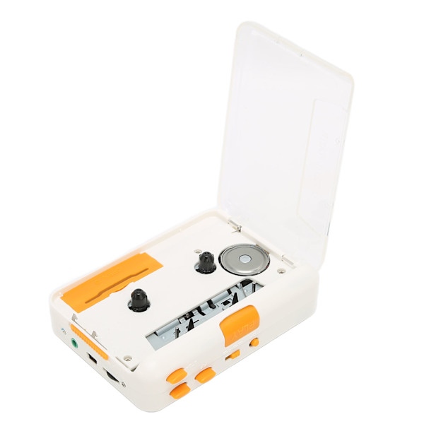USB Cassette Converter Plug and Play Bärbar MP3-bandspelare med hörlurar för iPod PC