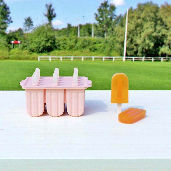 Silikon Popsicleformar Set med 12, Lätt att Lösgöra Isglassformar för Hemgjorda Godis