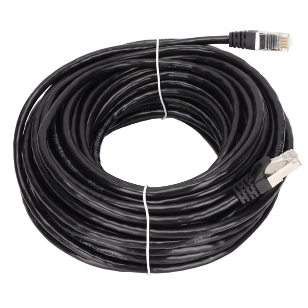 Cat 6 Ethernet-kabel EMI-skydd Låg returförlust 10 Gbps Höghastighets RJ 45-kontakt Internetsladd för PC 20 meter