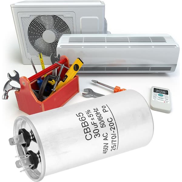 CBB65 30µF 450V elektrolytkondensator til start af nulsekvens kompressormotor