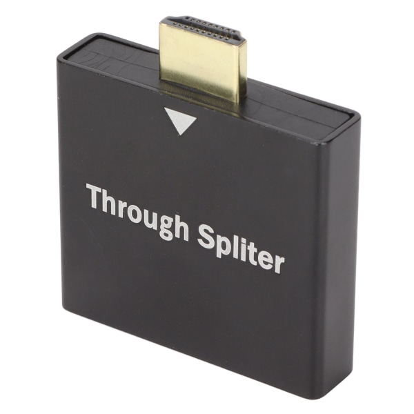 HD Multimedia Interface Splitter 1 in 2 Out 1080P HD Output Video Audio Synchronization On Screen Device