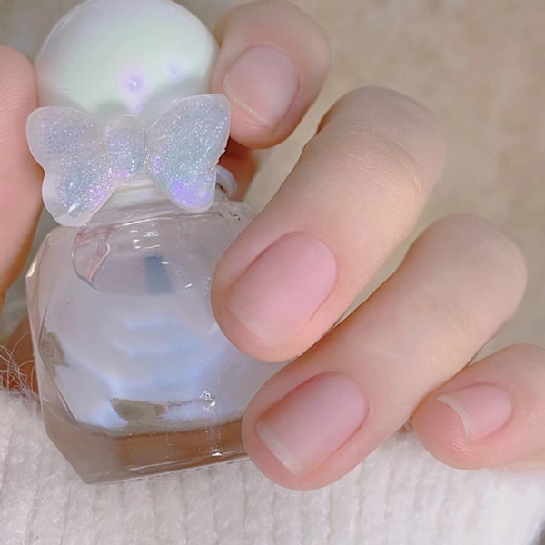 Nagellack Gel Vattenbaserad Hög Glans Blank Hållbar Frostad Nagellack för Damer Frostad Topplack