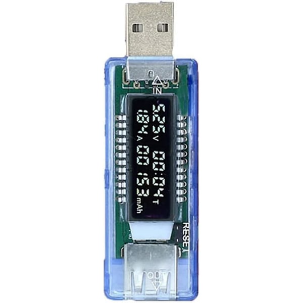 USB Spänningstestare Digital Strömtestare Laddare Spänning Ström Spänningstest Hastighet Effektmätare Testare USB Strömtestare USB Spänningstestare