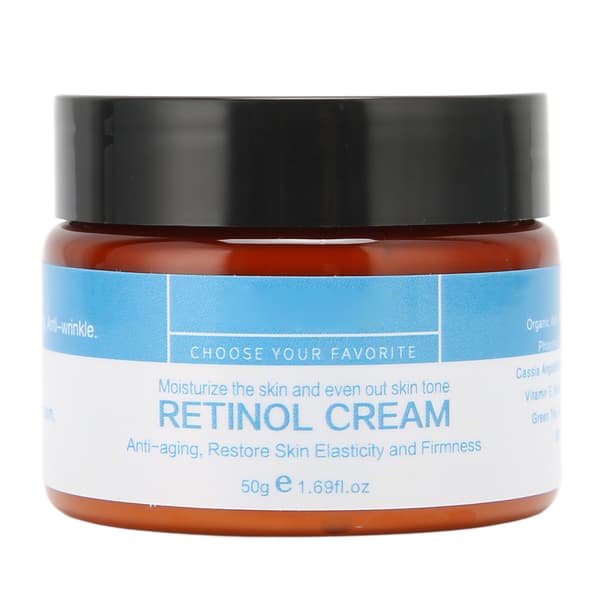 Retinol Ansiktskräm Ljusar upp Hudtonen Minskar Fina Linjer Återfuktande Daglig Ansiktskräm 50g