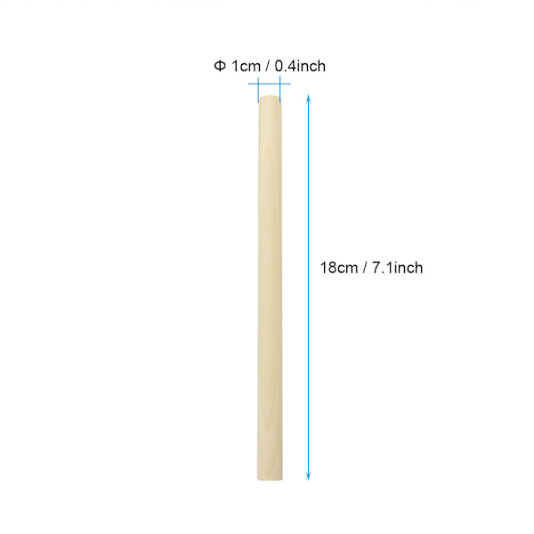 5 st granträ 18 cm ljudstolpe för 3/4 4/4 cello stränginstrument tillbehör