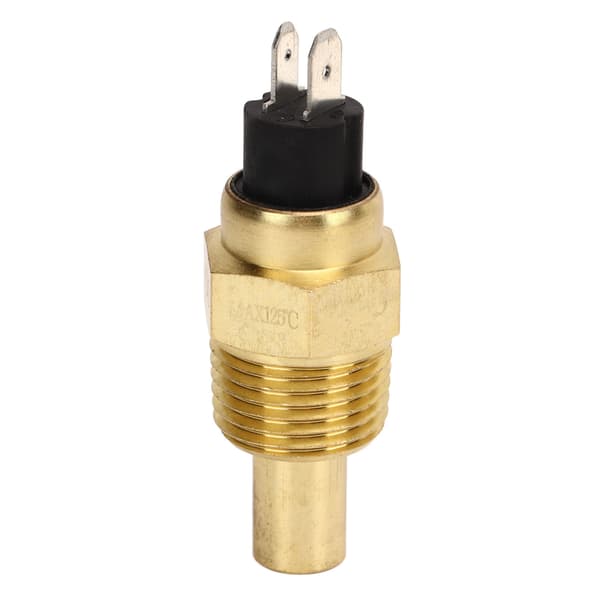 Vanntemperaturmåler Sensor 3W 1/2 NPT Sensorplugg for VOD Dieselgenerator Maksimalt 125℃ 6 til 24V