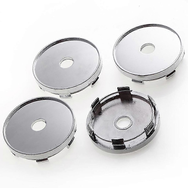 4 st/set Universella 60mm Navkapslar för Bilhjul Biltillbehör Ersättning