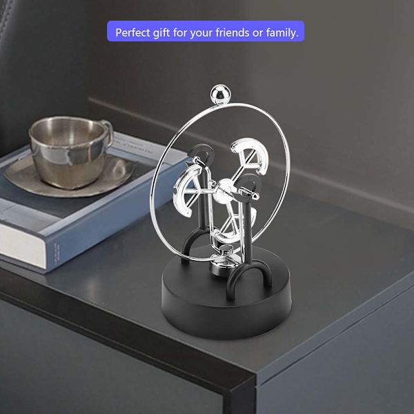 Elektronisk shake Wiggle Device Perpetual Motion Swinging Kinetic Art Craft Decoration (#C203)