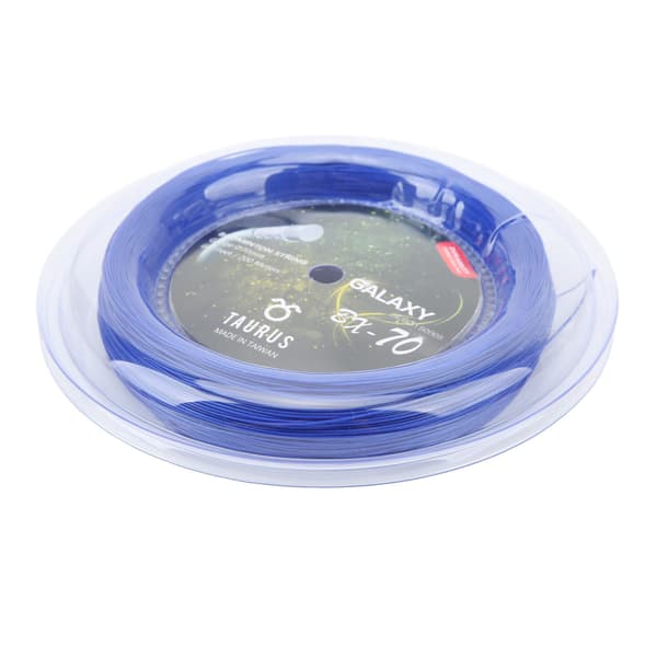 POWERTI BX70 Badminton Rackets String Høy Elastisk Nylon Badminton Racket String 0.7mm Badminton String 200m Rull Blå