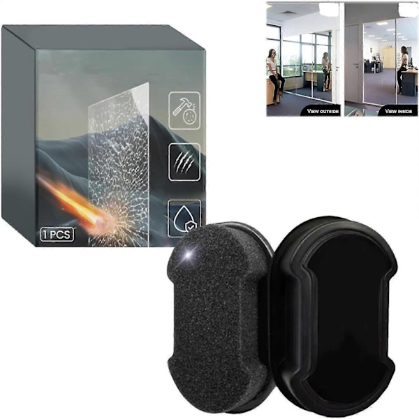 Nano Coat Enveis Speilfilm - Vindusfilm Enveis Speil Nano Coat, Nano Coating for Glass/Vinduer/Bilbakspeil/Overvåkingsrom Zekai 1 stk