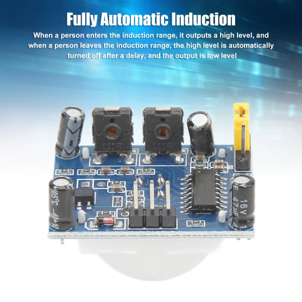 Højfølsomt PIR-sensormodul til elektrisk udstyr