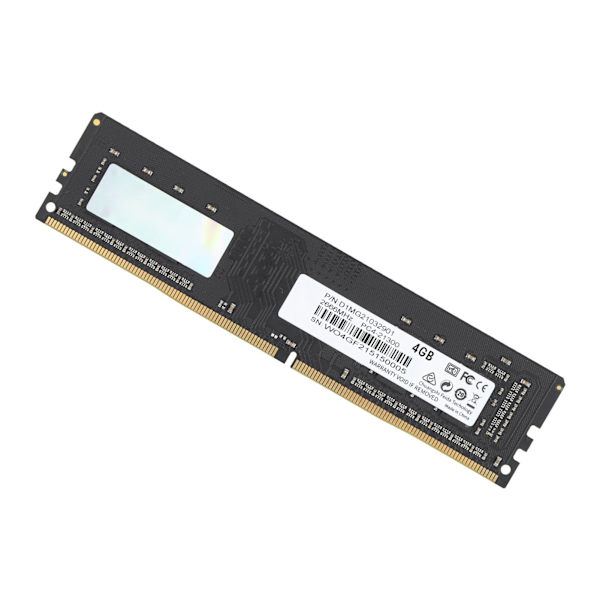 DDR4 RAM Slim Alumiini Korkea suorituskyky PCB DDR4‑2666MHz SODIMM PC4‑21300 Työpöydän muisti 4GB