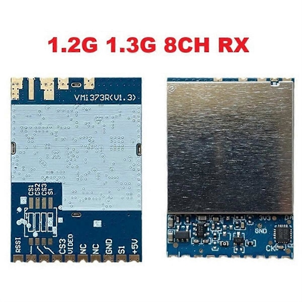 VM1373R 1.2G 1.3G 9-kanals VRX analog mottaker
