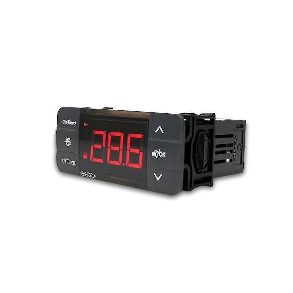 Ek-3020 Digital Temperaturkontroller 220v Termostat Sensor Kylskåp Kylning Avfrostning Th