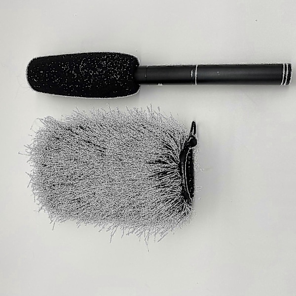 Mikrofon Päls Vindruta Mikrofon Vindruta Päls Vindskydd Muff Skydd Zekai 14cm