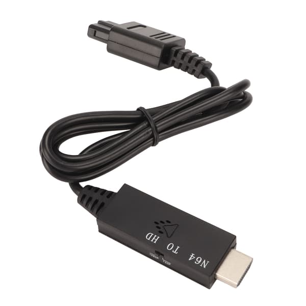 For N64 til HD Multimedia Interface-omformer Profesjonell 720P 1080P bytte HD-videoadapter for HDTV-skjerm