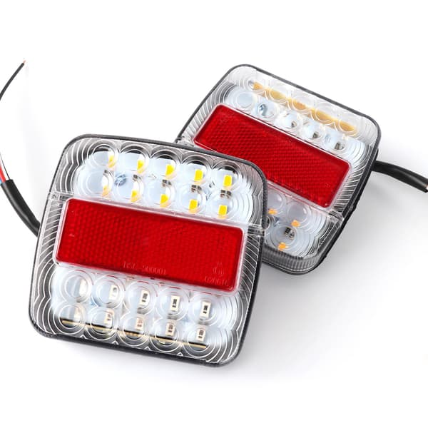 12V LED baklys Stopp Brems Blinklys Lavt strømforbruk Vanntett lastebil baklampe