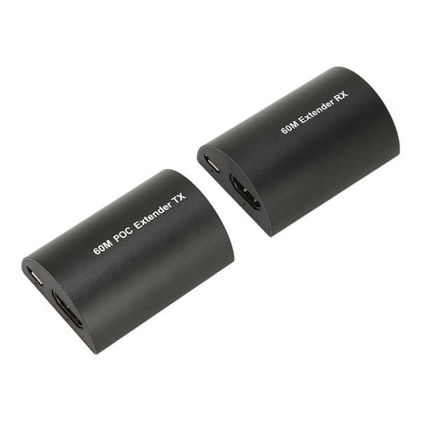HD Multimedia Interface Extender 197ft/60M Enkel Cat5 Cat6 Cat7 Ethernet Nätverk och LAN Router Switcher för HD STB US Plug
