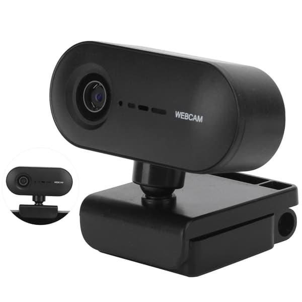 Kamera USB HD Roterende Webcam Indbygget Støjmikrofon til Win7/Win8/Win10 50Hz C7