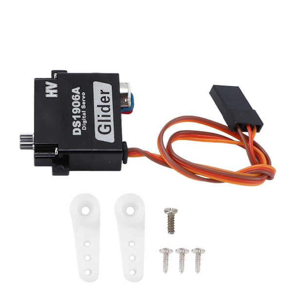 DS1906‑A Højhastigheds All Metal Digital Mini Styretøj 9g til RC Fastvingede Fly