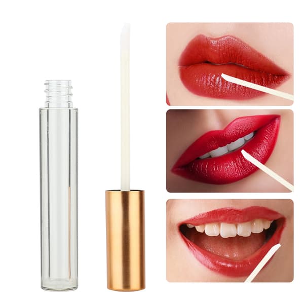 10 stk. Lip Gloss Tube Påfyllbar Leppepomade Tom Flaskebeholder