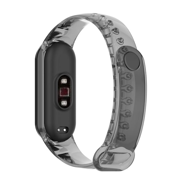6-pakning med utskiftbare armbånd kompatible med Xiaomi Band 7, fargeskiftende myke TPU-armbånd, justerbar håndleddsstropp for kvinner og menn