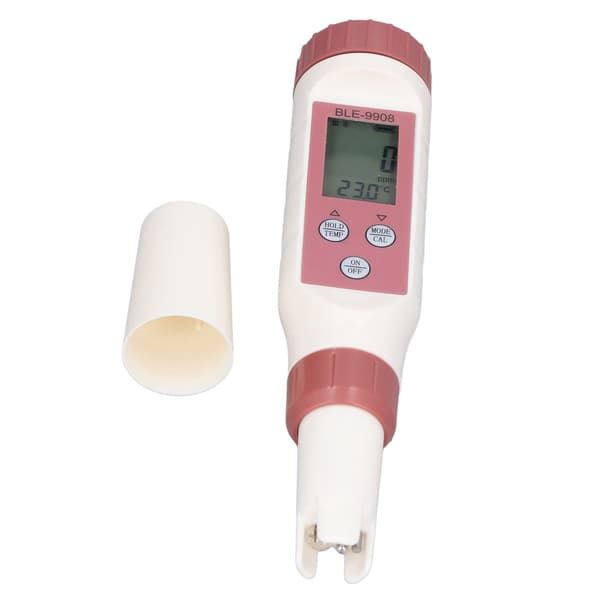 PH-tester mobil trådløs BT-forbindelse 4 i 1 PH/TDS/EC/TEMP-måling APP-synkronisering EC-tester